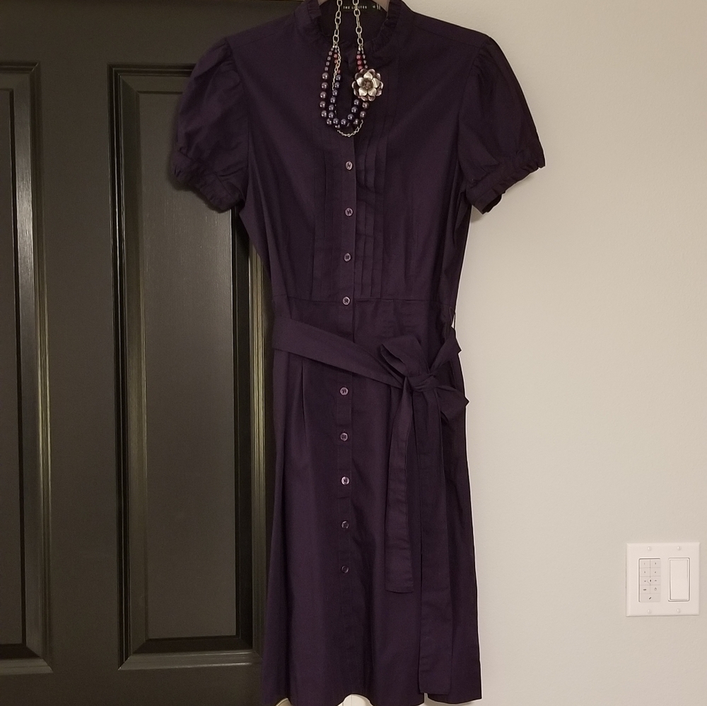 Limited Shirt Dress Size 12 + Matching Necklace!
